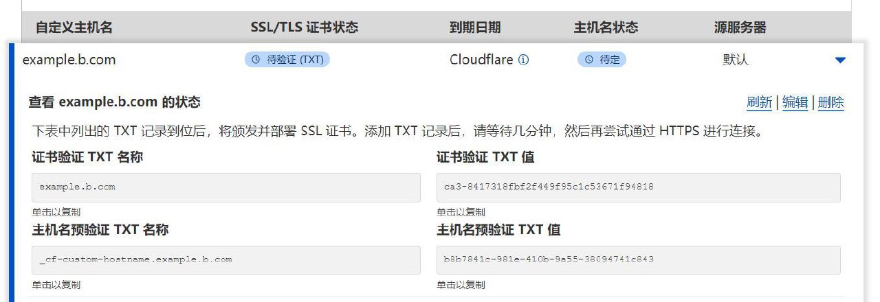 通过cname优选域名/IP接入cloudflare